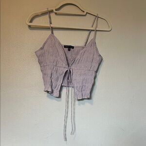 Kendall & Kylie Lilac Tie-Front X 2